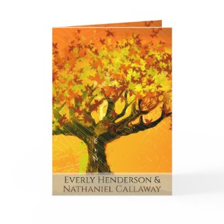 Christian Wedding Invitation-Two Become One card