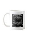 Christianity defined mugs by paganspride Christianity defined mugs