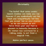christianity poster