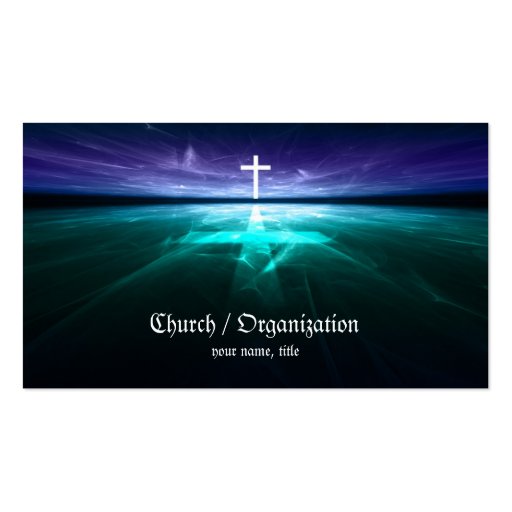 Christianity - religious business card