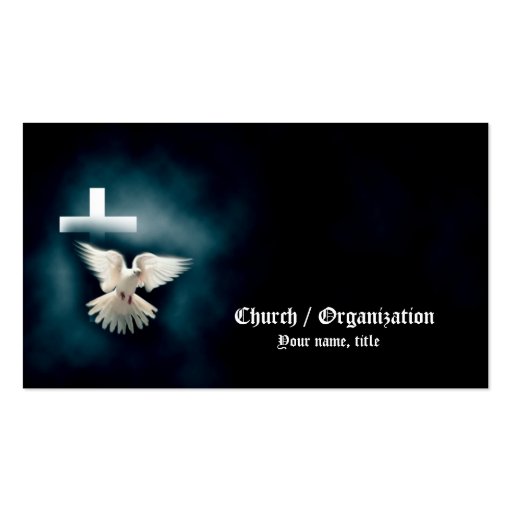 Christianity-religious business card