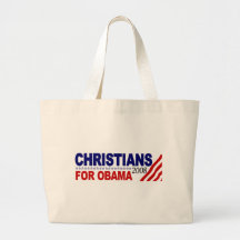 Christians For Obama Canvas Bags