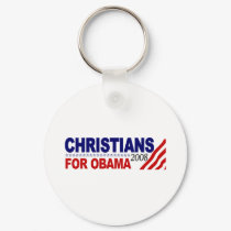Christians For Obama keychains