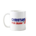 Christians For Obama mugs by worldsfair Christians For Obama mugs