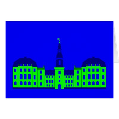 Christiansborg - green cards by lonvig