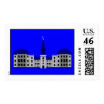 Christiansborg - grey postage