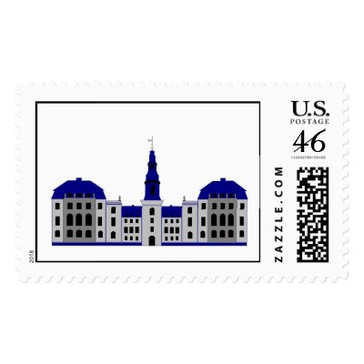 Christiansborg Palace Postage by lonvig