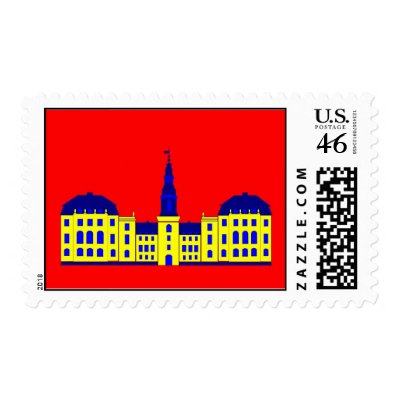 Christiansborg Palace Stamps by lonvig