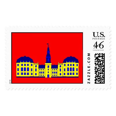 Christiansborg Palace Stamps by lonvig