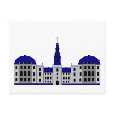 Christiansborg Palace Post Cards by lonvig