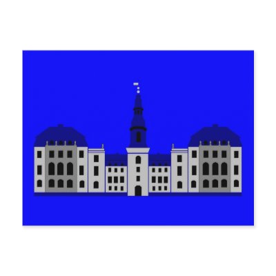 Christiansborg Palace Postcards by lonvig