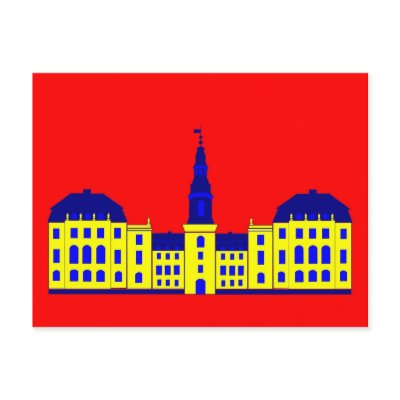 Christiansborg Palace Postcard by lonvig