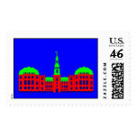 Christiansborg - red postage