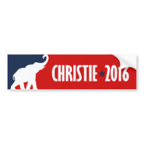 CHRISTIE 2016 SPORTBUMPER -.png Bumper Stickers