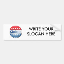 CHRISTIE CAMPAIGN BUTTON BUMPER STICKERS