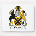 Christie Family Crest mousepads