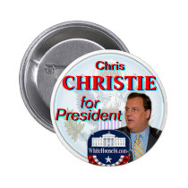 Christie for President Great Seal Button