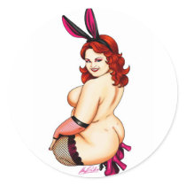Christina Bunny Sticker stickers