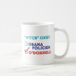 Christine O'Donnell "Witch" One Mugs