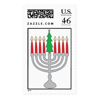 christmakah postage