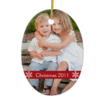 Christmas 2011 Photo keepsake ornament
