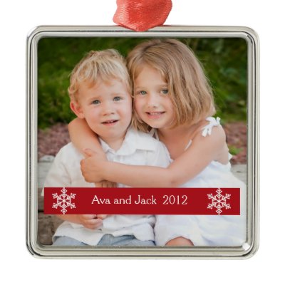 Christmas 2012 Photo keepsake ornament