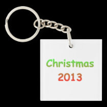 Christmas 2013 Penguin Keychain key chains