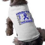 Christmas 4 Huntington's Disease Snowflakes Dog T Shirt