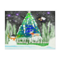 Christmas 5 Postcard