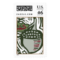 Christmas Acorn Stamps