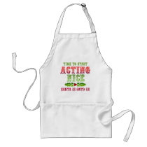 Christmas Act Nice aprons