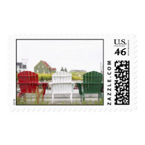 Christmas Adirondack Chairs Stamps stamps