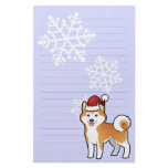 Christmas Akita Inu / Shiba Inu Custom Stationery
