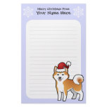 Christmas Akita Inu / Shiba Inu Custom Stationery