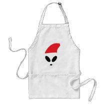 Christmas Alien Aprons