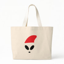 Christmas Alien Tote Bag