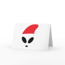 Christmas Alien Cards