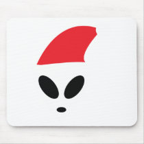 Christmas Alien Mousepad