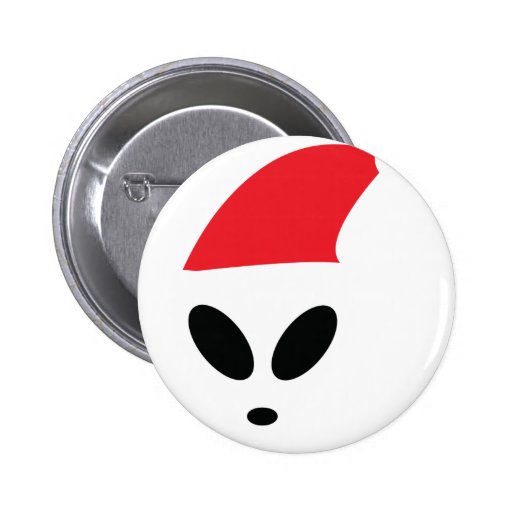 Christmas Alien Pin