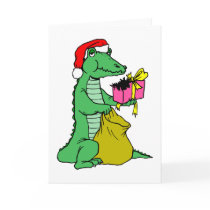 Christmas Alligator Cards