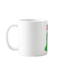 Christmas Alligator Coffee Mugs