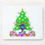 Christmas and Hanukkah Mousepad