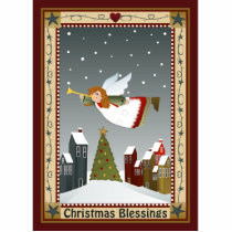 Christmas Angel(2) Ornament Acrylic Cut Out