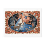 Christmas angel and shepherds postcards