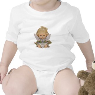 Christmas Angel Baby Onesie 6 -24 months shirt