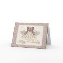 Christmas Angel Bear Card