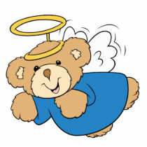 Christmas Angel Bear photo sculptures by doonidesigns Christmas Angel Bear photo sculptures