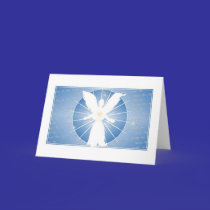 Christmas Angel Blessing Card