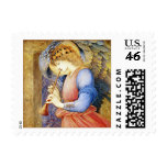 Christmas Angel Burne-Jones Postage Stamp Small