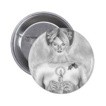 Christmas Angel Button buttons